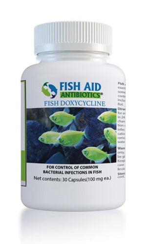Fish Dox 100mg 30-Tablets - Fish Vet Supply