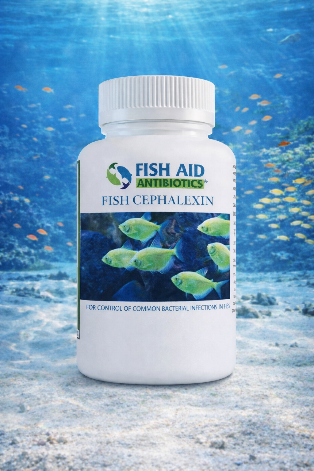 Fish Ceph 250mg 100-Capsules - Fish Vet Supply